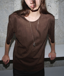 plage（プラージュ）の「R’IAM スウェードライクTEE（Tシャツ/カットソー）」