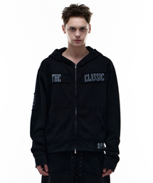 Op. 07 UNIF HOOD ZIP-UP BLACK
