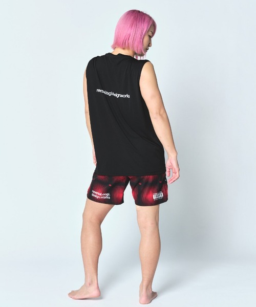 reversal.dogi.design.works(リバーサル・ドーギ・デザイン・ワークス)の「<reversal/リバーサル>ALL STAR LOGO BIG MARK DRY NO SLEEVE(タンクトップ・メンズ・ホワイト/ブラック・L/M/2XL/XL)」の18枚目の写真