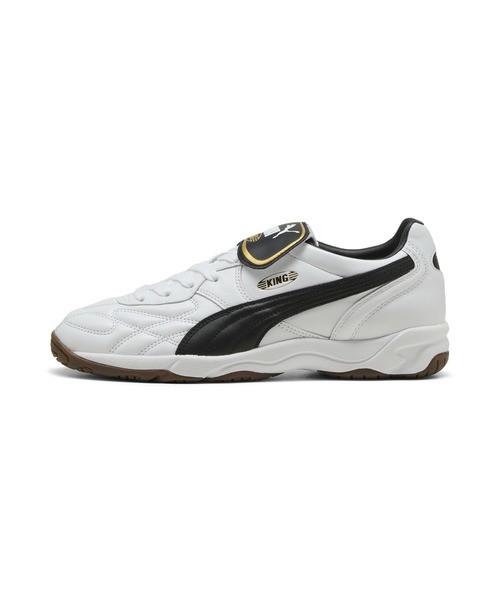 PUMA(プーマ)の「PUMA プーマ ユニセックス キング インドア スニーカー(スニーカー・メンズ・ホワイト×ブラック・23.0cm/22.5cm/23.5cm/28.0cm/27.5cm/27.0cm/29.0cm/25.0cm/24.5cm/24.0cm/26.5cm/26.0cm/25.5cm)」の3枚目の写真