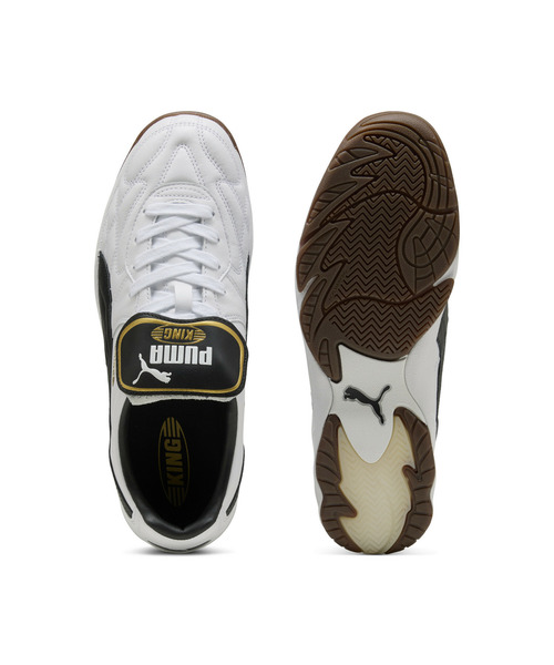 PUMA(プーマ)の「PUMA プーマ ユニセックス キング インドア スニーカー(スニーカー・メンズ・ホワイト×ブラック・23.0cm/22.5cm/23.5cm/28.0cm/27.5cm/27.0cm/29.0cm/25.0cm/24.5cm/24.0cm/26.5cm/26.0cm/25.5cm)」の6枚目の写真