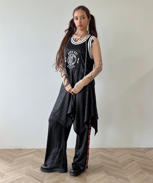 anna sui nyc(アナ スイ エヌ ワイ シー)の「anna sui nyc/アナ スイ エヌワイシー/クロシェトラックパンツ(その他パンツ・レディース・ブラック/オレンジ/その他18・F)」の21枚目の写真