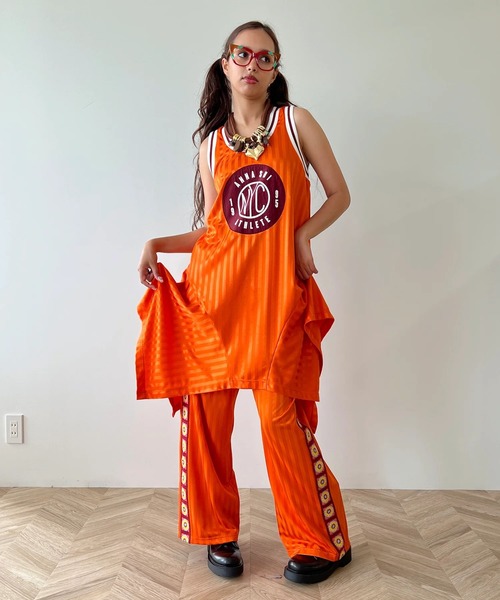 anna sui nyc(アナ スイ エヌ ワイ シー)の「anna sui nyc/アナ スイ エヌワイシー/クロシェトラックパンツ(その他パンツ・レディース・ブラック/オレンジ/その他18・F)」の16枚目の写真