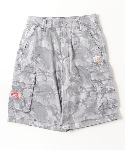 AAPE BY A BATHING APE(エーエイプバイアベイシングエイプ)の「AAPE CARGO PANTS(Detachable)(カーゴパンツ・レディース・ホワイト×ブラック・X-SMALL/XX-SMALL/SMALL)」の8枚目の写真