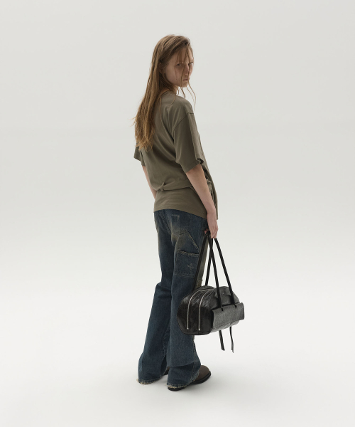 LCDC TM(エルシーディーシーティーエム)の「ARCH LONG SHOULDER BAG_MEDIUM (BROWN)(ショルダーバッグ・レディース・その他・OS)」の7枚目の写真