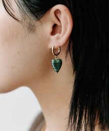 グリーンハートピアス《日本製》