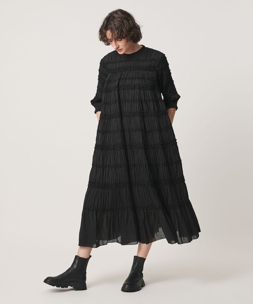 Pheeta(フィータ)の「<Pheeta>Billie ロングワンピース / 016C-39(ワンピース・レディース・ブラック・2/1)」の2枚目の写真