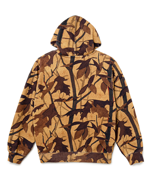 BOTT（ボット）の「BoTT / ボット Washed Tree Camo Zip Hoodie（パーカー・メンズ・チョコ・MEDIUM/LARGE/X-LARGE）」の2枚目の写真