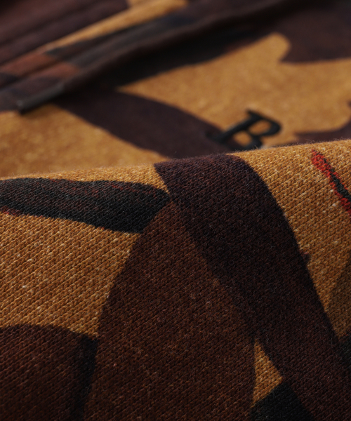 BOTT（ボット）の「BoTT / ボット Washed Tree Camo Zip Hoodie（パーカー・メンズ・チョコ・MEDIUM/LARGE/X-LARGE）」の5枚目の写真