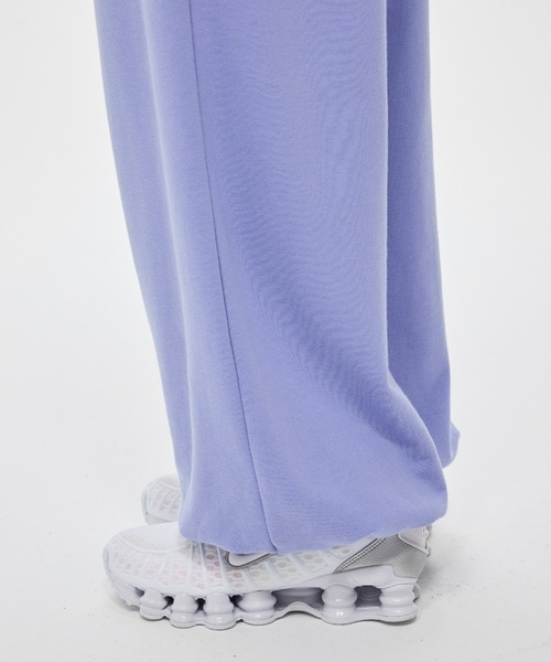 Mardi Mercredi(マルディメクルディ)の「JOGGER PANTS DOUBLE LABEL / ジョガー パンツ ダブル ラベル(スウェットパンツ・レディース・ラベンダー/ピンク・FREE)」の15枚目の写真