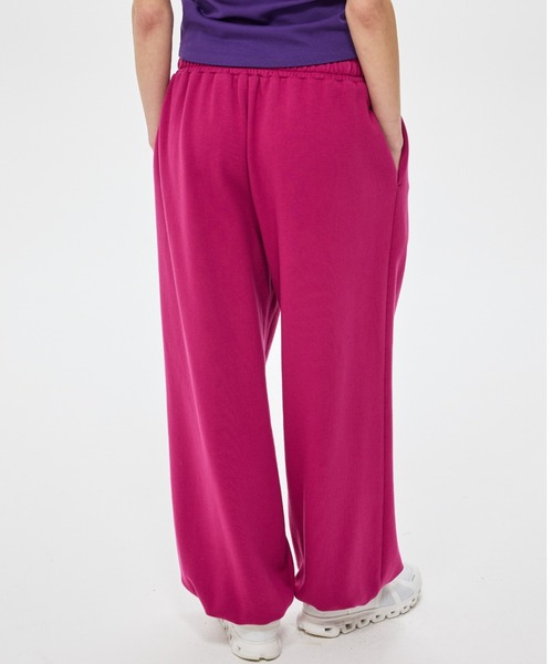 Mardi Mercredi(マルディメクルディ)の「JOGGER PANTS DOUBLE LABEL / ジョガー パンツ ダブル ラベル(スウェットパンツ・レディース・ラベンダー/ピンク・FREE)」の22枚目の写真