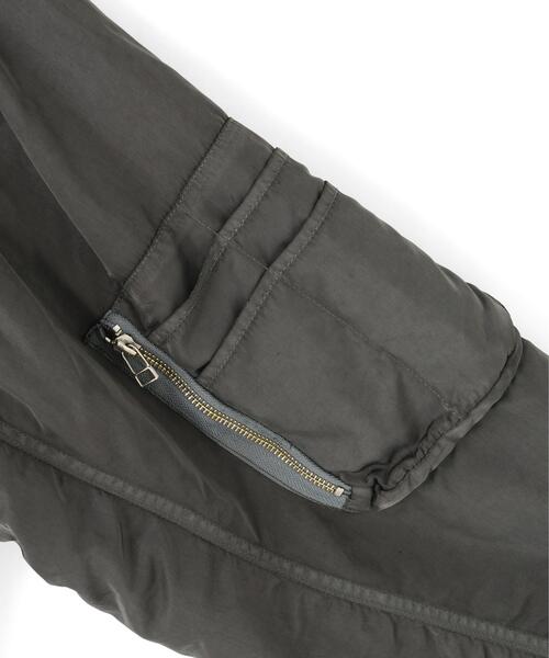 DANKE SCHON（ダンケシェーン）の「DankeSchon/ダンケシェーン/ASUTEX NYLON TWILL STAND BLOUSON（ブルゾン・メンズ・カーキ/ブラック・L/M）」の13枚目の写真