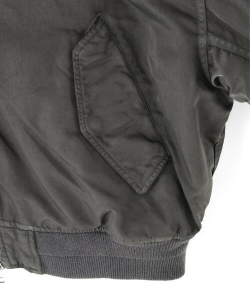 DANKE SCHON（ダンケシェーン）の「DankeSchon/ダンケシェーン/ASUTEX NYLON TWILL STAND BLOUSON（ブルゾン・メンズ・カーキ/ブラック・L/M）」の15枚目の写真