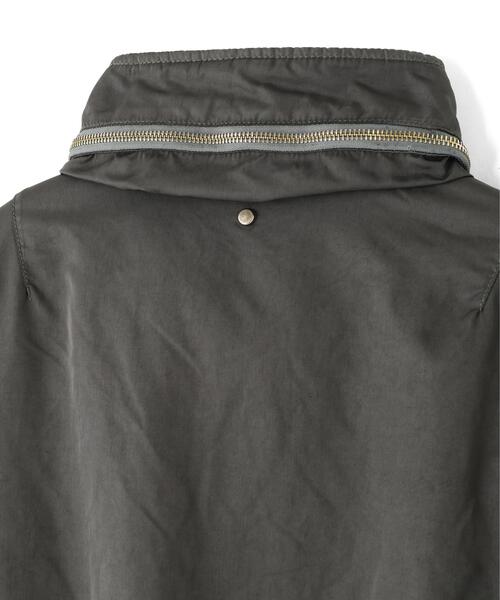 DANKE SCHON（ダンケシェーン）の「DankeSchon/ダンケシェーン/ASUTEX NYLON TWILL STAND BLOUSON（ブルゾン・メンズ・カーキ/ブラック・L/M）」の16枚目の写真
