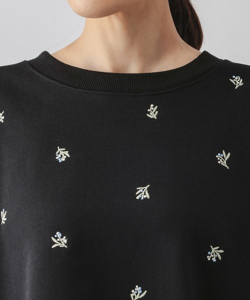 GLOBAL WORK(グローバルワーク)の「乾きやすい刺繍スウェット/1067225(Tシャツ/カットソー・レディース・ライトグレー/ブラック・MEDIUM/LARGE)」の15枚目の写真