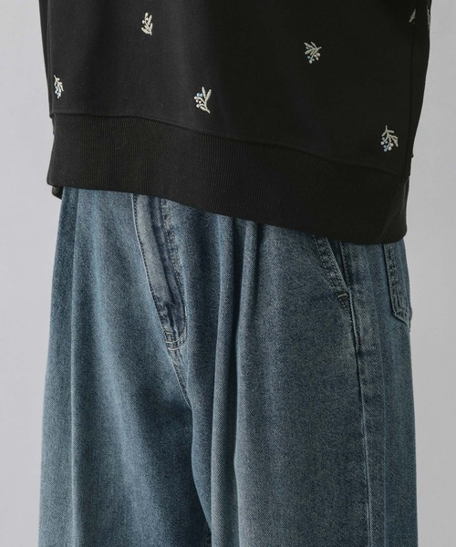GLOBAL WORK(グローバルワーク)の「乾きやすい刺繍スウェット/1067225(Tシャツ/カットソー・レディース・ライトグレー/ブラック・MEDIUM/LARGE)」の17枚目の写真