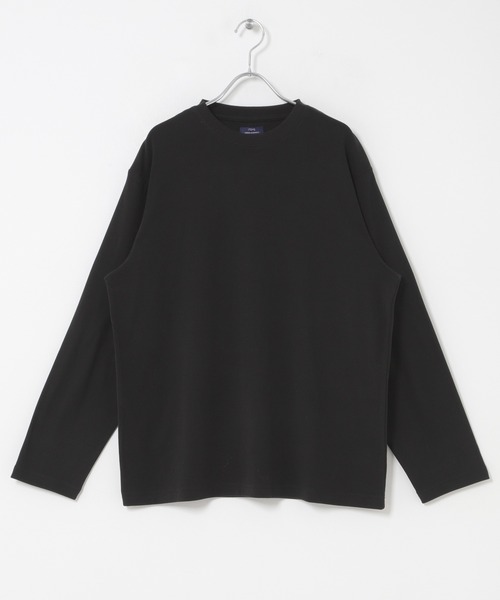 ITEMS URBANRESEARCH（アイテムズ アーバンリサーチ）の「マシュマロジャージークルーネックカットソー（Tシャツ/カットソー・メンズ・モカ/ブラック/チャコールグレー/ホワイト・LARGE/MEDIUM）」の12枚目の写真