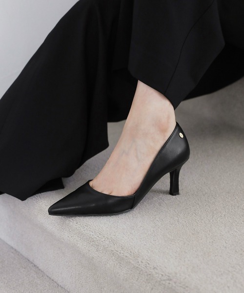 SAPPUN(サプン)の「Avinne(アヴィンヌ)ベーシックスティレットヒールパンプス(5cm)(220-65206)SAPPUN(サプン)(パンプス・レディース・ブラック/ベージュ・24.5/24/23.5/23/22.5)」の3枚目の写真