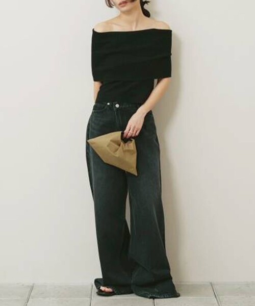 TODAYFUL（トゥデイフル）の「[TODAYFUL/トゥデイフル]Leatherbelt Mini Bag/レザーベルト ミニバッグ/ハンドバッグ（ハンドバッグ・レディース・ベージュ/ブラック・FREE）」の17枚目の写真