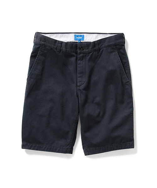 BEAMS（ビームス）の「BEAMS / ベーシックチノショーツ（チノパンツ・メンズ・ブラック/ベージュ/オリーブ/インディゴブルー/ネイビー/ホワイト・MEDIUM/LARGE/SMALL）」の17枚目の写真