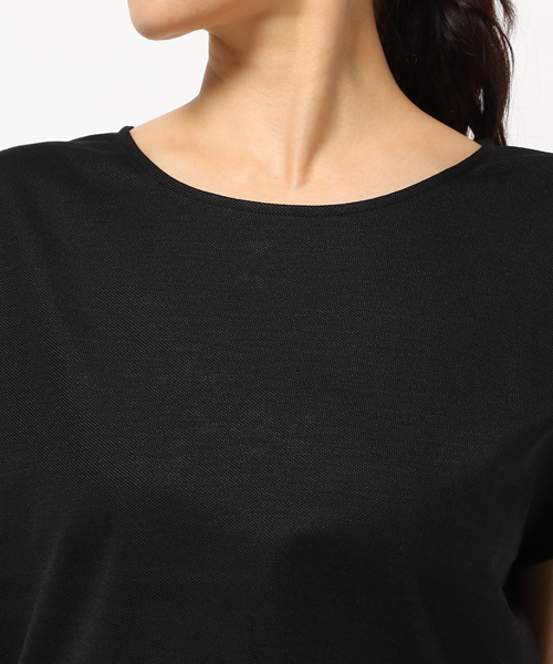 SHIPS for women（シップスフォーウィメン）の「ラミージャージータックプルオーバー（Tシャツ/カットソー・レディース・オリーブ/ライトホワイト/ブラック/ピンク・ONE SIZE）」の8枚目の写真