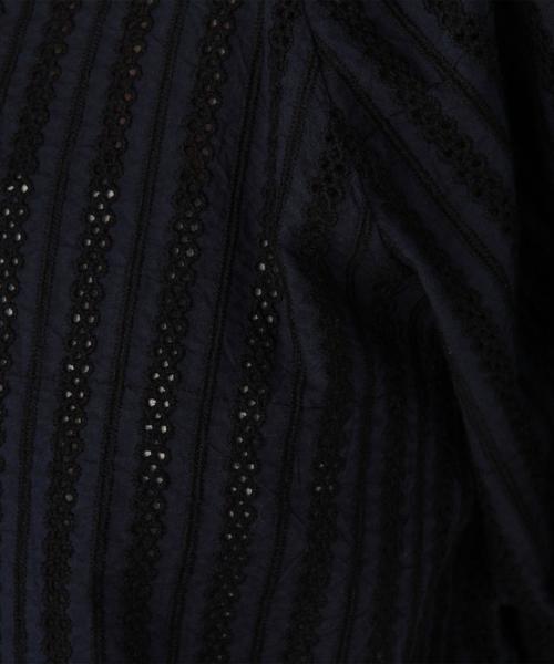Another Edition（アナザーエディション）の「アイレットスリーブブラウス/AEBＦC  アイレット ST BLUS◆（シャツ/ブラウス・レディース・オフホワイト/ネイビー・FREE）」の18枚目の写真