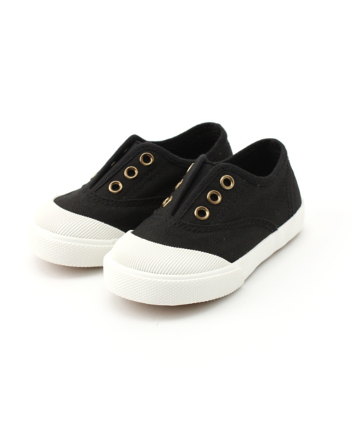 こども ビームス（コドモビームス）の「ZOOM / デッキシューズ（スニーカー・キッズ・ブラック/ベージュ/オリーブ/オフホワイト・13/14/15 /16/17/18/19/20/21）」の3枚目の写真