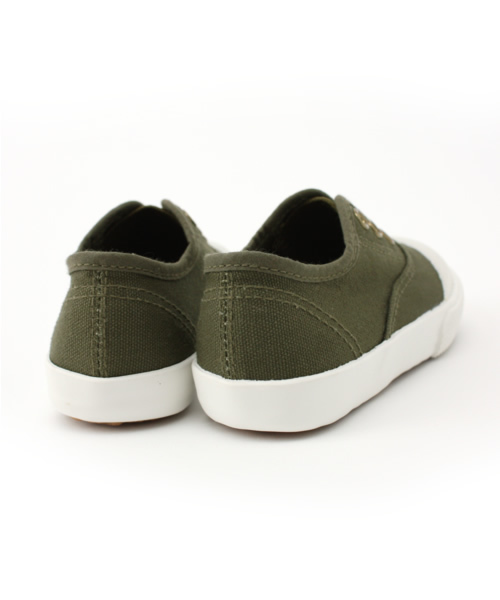 こども ビームス（コドモビームス）の「ZOOM / デッキシューズ（スニーカー・キッズ・ブラック/ベージュ/オリーブ/オフホワイト・13/14/15 /16/17/18/19/20/21）」の6枚目の写真