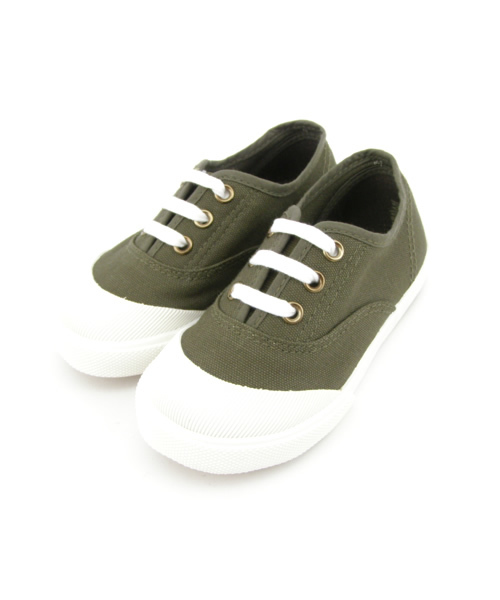 こども ビームス（コドモビームス）の「ZOOM / デッキシューズ（スニーカー・キッズ・ブラック/ベージュ/オリーブ/オフホワイト・13/14/15 /16/17/18/19/20/21）」の7枚目の写真