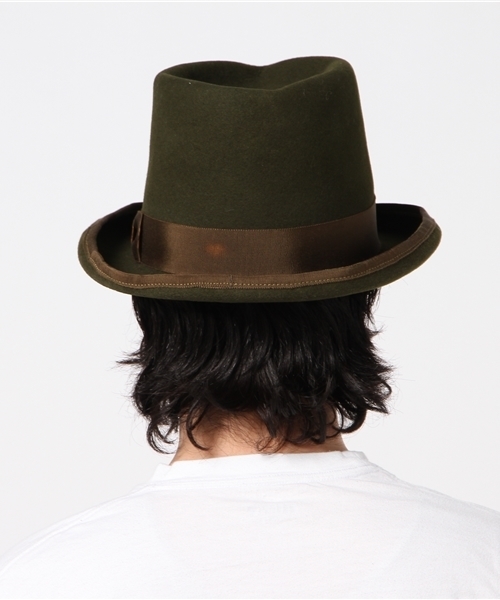 NAISSANCE(ネサンス)の「【NAISSANCE】TALL HAT(ハット・メンズ・グリーン/ブラック・M/L)」の4枚目の写真