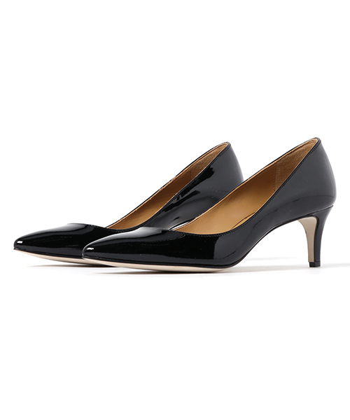 STUDIOUS SELECT（ステュディオスセレクト）の「【EXTRAODINARY JANE】PATENT ROW PUMPS（パンプス・レディース・ブラック/ベージュ・1/2/3）」の2枚目の写真