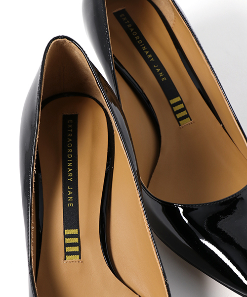 STUDIOUS SELECT（ステュディオスセレクト）の「【EXTRAODINARY JANE】PATENT ROW PUMPS（パンプス・レディース・ブラック/ベージュ・1/2/3）」の8枚目の写真