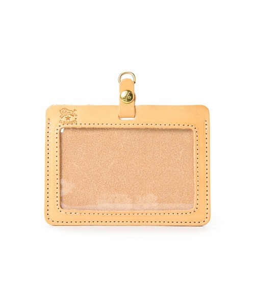 IL BISONTE(イルビゾンテ)の「IL BISONTE / ORIGINAL LEATHER / カードケース(カードケース・レディース・レンガ/ライトブラウン/ナチュラル/グリーン/オレンジ/グレー/レッド/オリーブ/ダークブラウン/ブラック/ネイビー/ホワイト・FREE)」の1枚目の写真