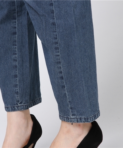 HYSTERIC GLAMOUR(ヒステリックグラマー)の「USED加工デニム ペインターパンツ(デニムパンツ・レディース・インディゴブルー・24inch/25inch/26inch/27inch/28inch)」の13枚目の写真