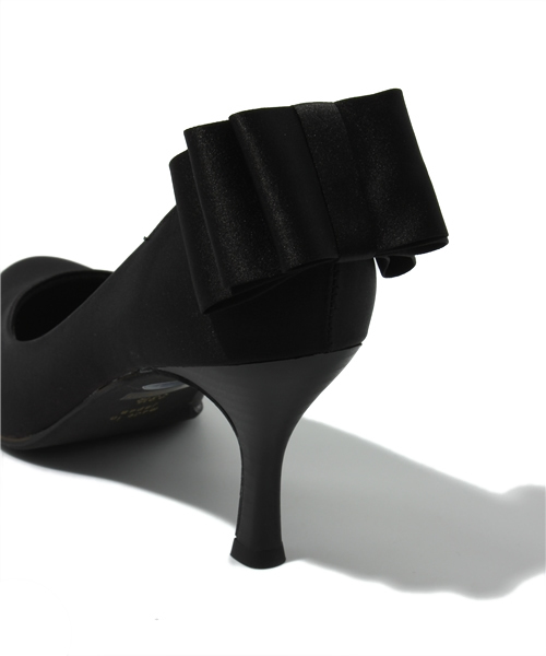 Ray BEAMS(レイビームス)の「SEPTEMBER MOON×Ray BEAMS / 後リボンパンプス(パンプス・レディース・ブラック/ネイビー/ベージュ・22.5/23/23.5/24/24.5/25)」の10枚目の写真