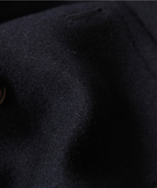 coen(コーエン)の「【10/20発売リンネル掲載アイテム】メルトンPコート(ピーコート・レディース・Navy/Red・MEDIUM/LARGE)」の4枚目の写真