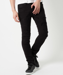 GOSTAR DE FUGA | リメイクカラーストレッチスキニーパンツ(その他パンツ)