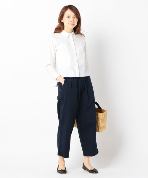 SHIPS Days(シップスデイズ)の「SHIPS Days:イージーグルカパンツ(その他パンツ・レディース・ネイビー/オリーブ・S~M/M~L)」の13枚目の写真