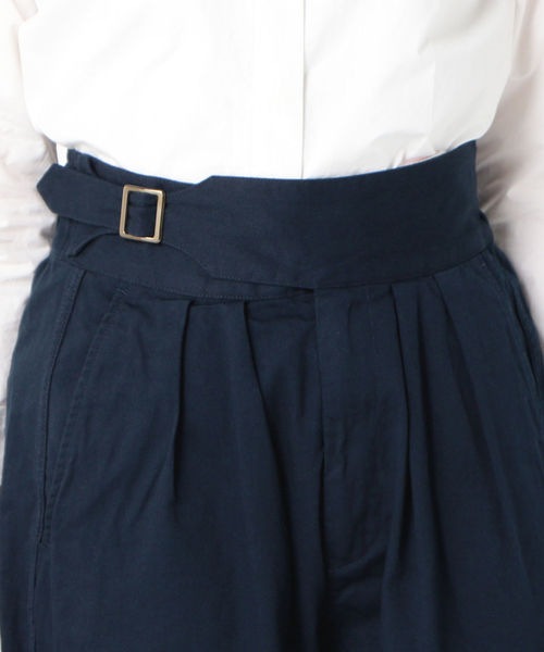 SHIPS Days(シップスデイズ)の「SHIPS Days:イージーグルカパンツ(その他パンツ・レディース・ネイビー/オリーブ・S~M/M~L)」の12枚目の写真