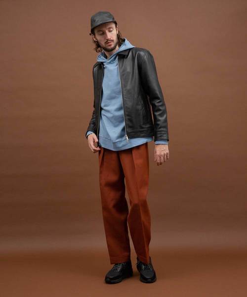 UNITED TOKYO（ユナイテッドトウキョウ）の「リボーン加工ワイド2タックスラックス（スラックス・メンズ・イエロー/ラベンダー/グリーン/ダークグレー/ブラック/ブラウン・1/2/3）」の20枚目の写真