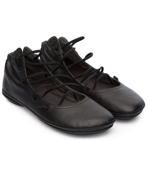 カンペール Right Nina レースアップ プレーントゥ バレエシューズ Camper カンペール のファッション通販 Zozotown