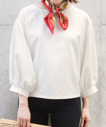 KOBE LETTUCE(�R�E�x���^�X)�̏t�炵���ӂ��ƃG�A���[�ɖ������l��g�b�v�X�I�o���[���X���[�u�u���E�X/���f�B�[�X�g�b�v�X[C3073]�_�˃��^�X(�V���c/�u���E�X)