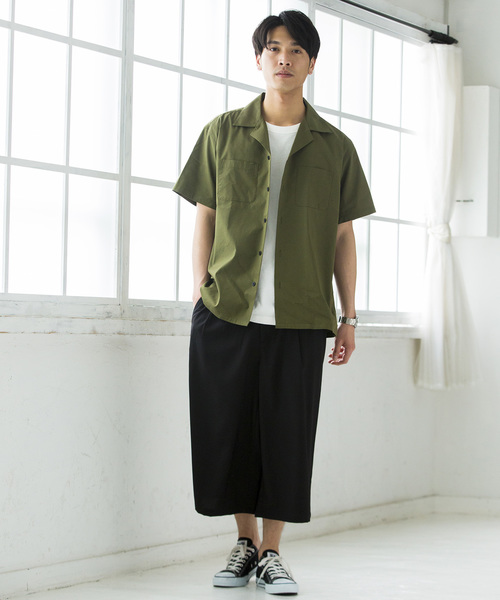 WEGO（ウィゴー）の「WEGO/ストレッチガウチョスラックス（スラックス・メンズ・ライトグレー/ブラック/グリーン・SMALL/MEDIUM/LARGE）」の6枚目の写真