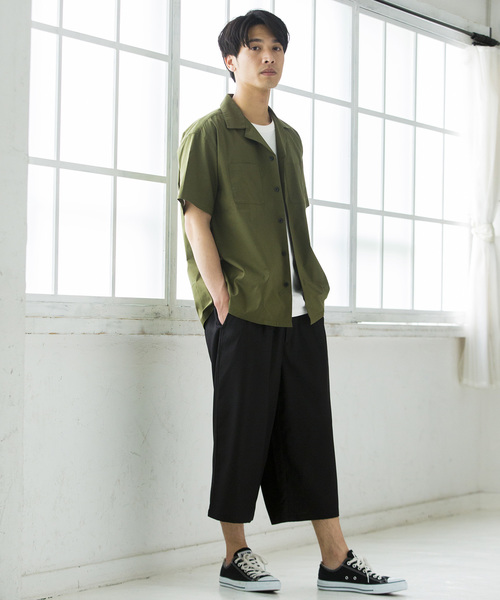 WEGO（ウィゴー）の「WEGO/ストレッチガウチョスラックス（スラックス・メンズ・ライトグレー/ブラック/グリーン・SMALL/MEDIUM/LARGE）」の7枚目の写真