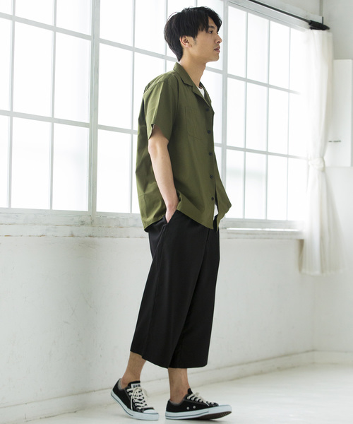 WEGO（ウィゴー）の「WEGO/ストレッチガウチョスラックス（スラックス・メンズ・ライトグレー/ブラック/グリーン・SMALL/MEDIUM/LARGE）」の8枚目の写真