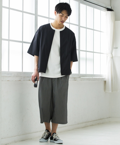 WEGO（ウィゴー）の「WEGO/ストレッチガウチョスラックス（スラックス・メンズ・ライトグレー/ブラック/グリーン・SMALL/MEDIUM/LARGE）」の17枚目の写真