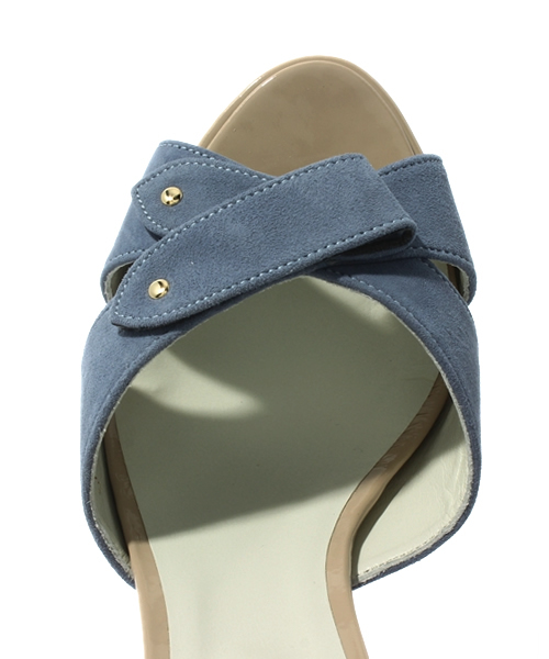 ODETTE E ODILE(オデットエオディール)の「オデット エ オディール/O Zピアス サンダル70※(サンダル・レディース・ベージュ/モカ/ロイヤルブルー/ライム・22.5cm/23cm/23.5cm/24cm/24.5cm/22cm)」の8枚目の写真