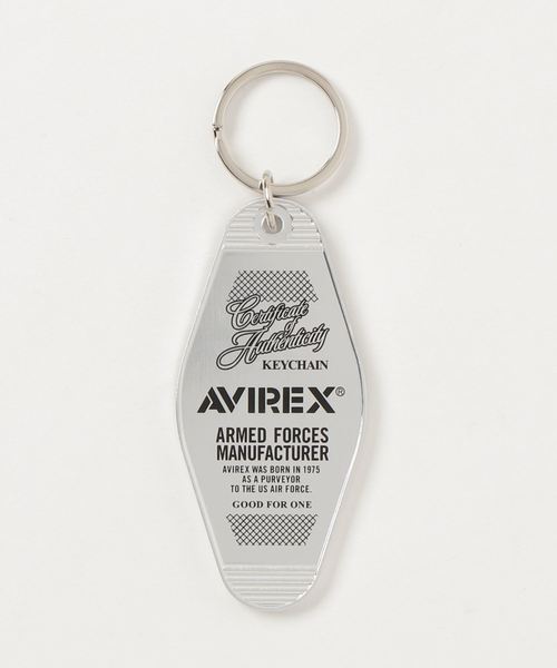 AVIREX(アヴィレックス)の「AVIREX/アヴィレックス/ アルミ ホテル キーホルダー(キーホルダー・メンズ・ブラック/レッド/シルバー/ゴールド/ブルー・FREE)」の4枚目の写真