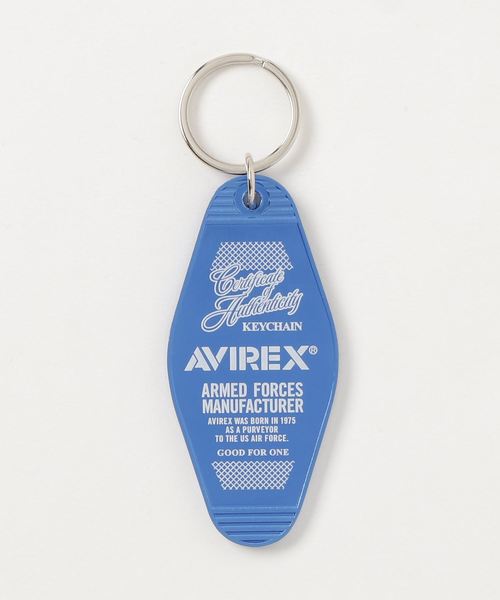 AVIREX(アヴィレックス)の「AVIREX/アヴィレックス/ アルミ ホテル キーホルダー(キーホルダー・メンズ・ブラック/レッド/シルバー/ゴールド/ブルー・FREE)」の2枚目の写真