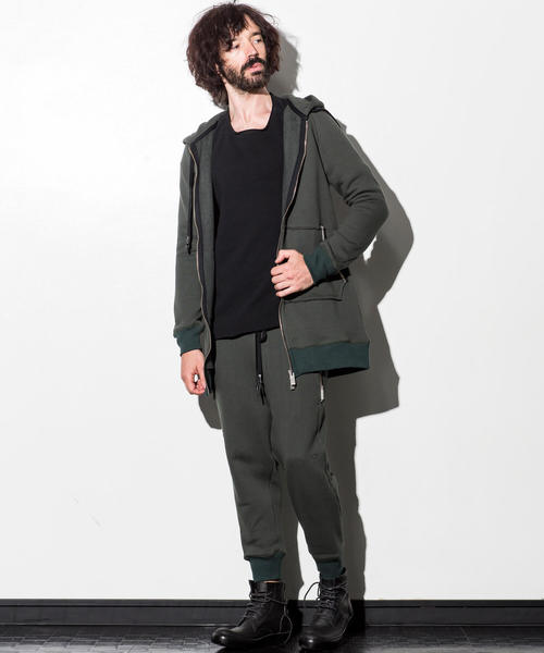 CDM BY CARPEDIEM（シーディーエムバイカルペディエム）の「CDM BY CARPEDIEM(シーディーエム バイ カルペディエム)クラシックロングパーカ（パーカー・メンズ・ブラック/グレー/カーキ・SMALL/MEDIUM/LARGE）」の7枚目の写真